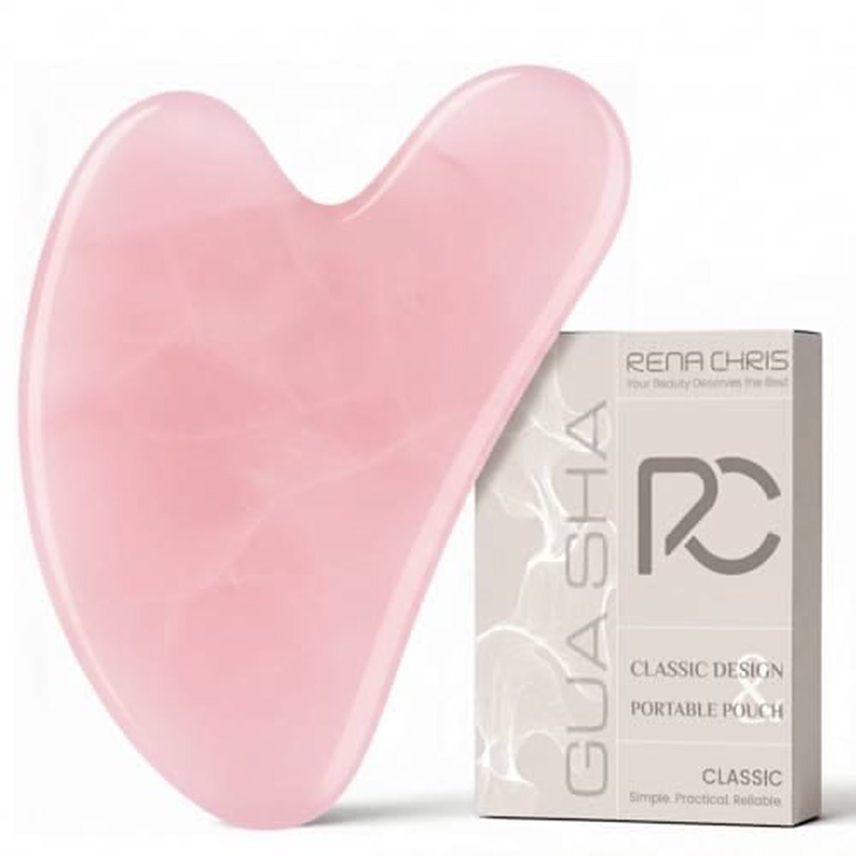Make Five Minutes of Evening Self-Care Feel More Intentional With This Rose Quartz Gua Sha