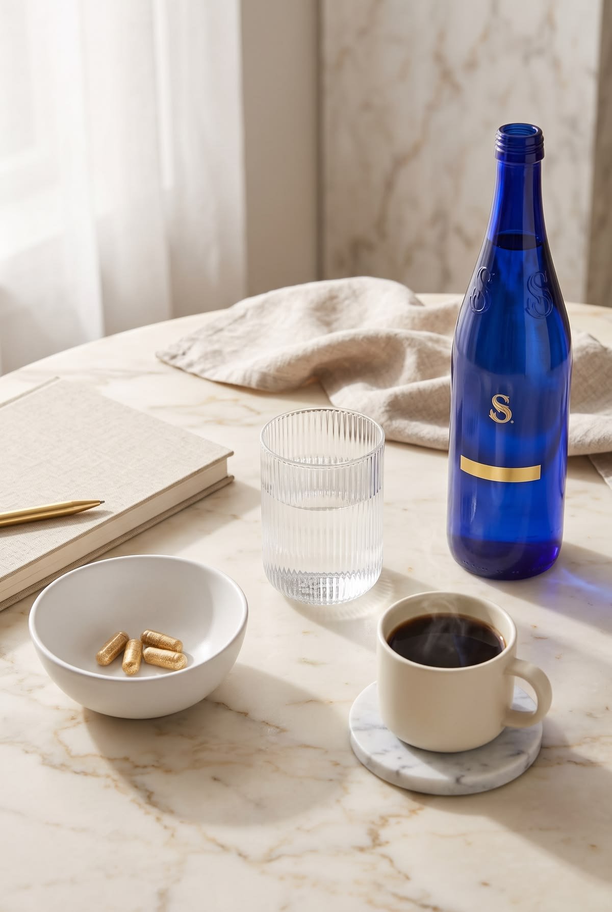 Make Your Morning Water Break Feel More Intentional With Saratoga Sparkling Water